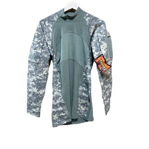 NWT Massif Mountain Gear Army Combat Battle‎ Shirt Flame Resistant Size XS